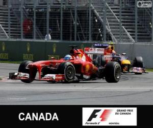 yapboz Fernando Alonso - Ferrari - 2013 Kanada Grand Prix, sınıflandırılmış müddeti